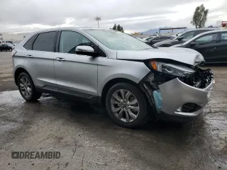 2022 Ford Edge Titanium with VIN 2FMPK4K99NBA39747, listed as a Copart auction lot 48945455 with 116,520 mi miles and Salvage Title. Bid and sale history available at carsss.com. Image 4.