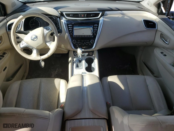 2015 Nissan Murano SV with VIN 5N1AZ2MH4FN214602, listed as a Copart auction lot 42746235 with 130,705 mi miles and Salvage Title. Bid and sale history available at carsss.com. Image 8.