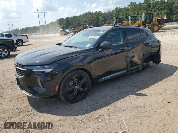 2023 Buick Envision Preferred with VIN LRBAZLR44PD018861, listed as a Copart auction lot 68694954 with 11,612 mi miles and Salvage Title. Bid and sale history available at DreamBid. Image 1.