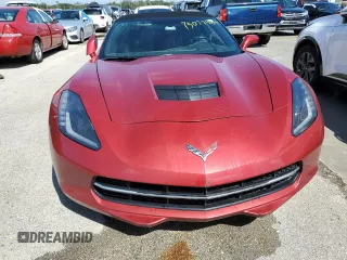2014 Chevrolet Corvette 3LT with VIN 1G1YF3D77E5114705, listed as a Copart auction lot 75077984 with 0 mi miles and Salvage Title. Bid and sale history available at carsss.com. Image 5.