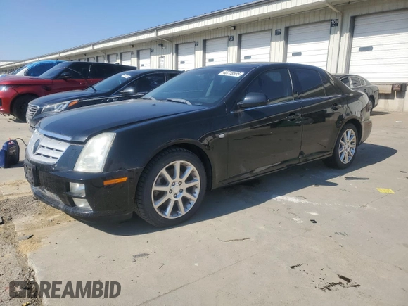 2005 Cadillac STS with VIN 1G6DC67A150214712, listed as a Copart auction lot 46718535 with 106,999 mi miles and Clean Title. Bid and sale history available at DreamBid. Image 1.