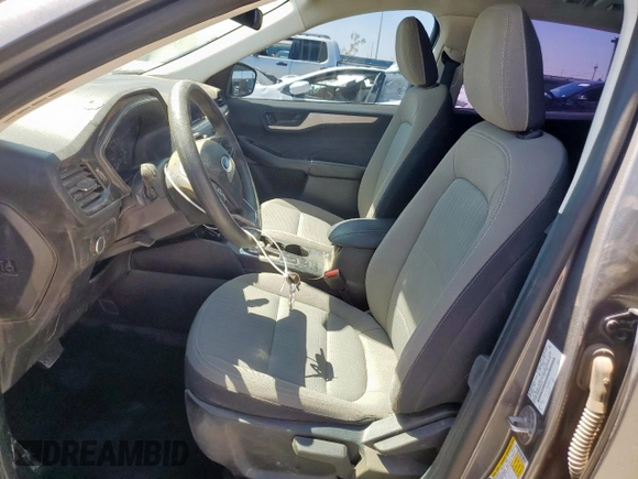 2022 Ford Escape S с VIN 1FMCU0F68NUB48616, выставлен на аукционе Copart как лот 57578635 с пробегом 39 451 миль миль и Списание • Salvage title. История ставок и продаж доступна на DreamBid. Изображение 7.