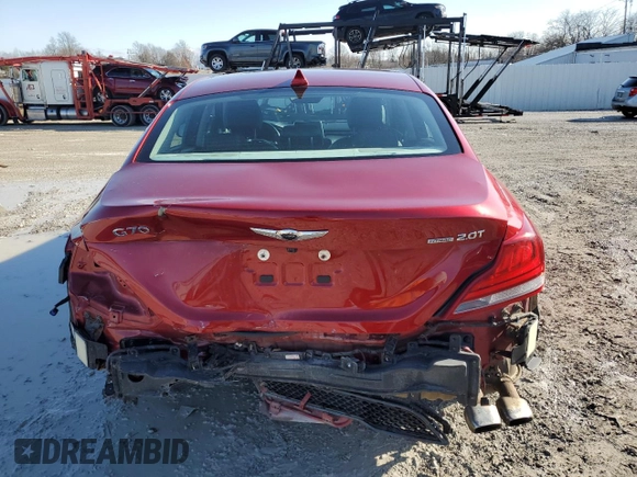 2021 Genesis G70 2.0T z VIN KMTG34LA7MU072427, wystawiony jako Copart lot #44069455 z przebiegiem 66 457 mil mil oraz Szkoda całkowita • Salvage title. Historia ofert i sprzedaży dostępna na DreamBid. Obrazek 6.