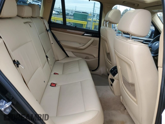 2013 BMW X3 xDrive28i with VIN 5UXWX9C55D0A18437, listed as a Copart auction lot 43840045 with 116,411 mi miles and Salvage Title. Bid and sale history available at carsss.com. Image 11.