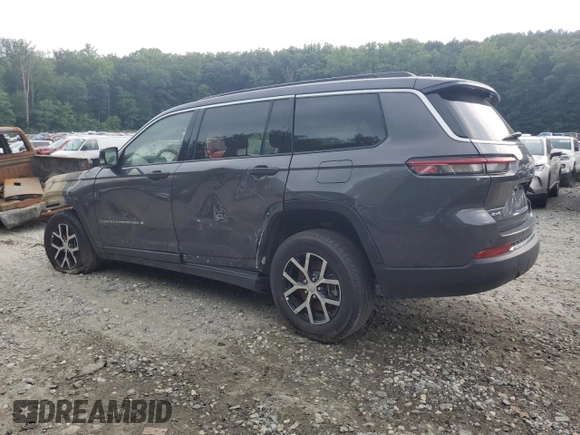 2024 Jeep Grand Cherokee Limited with VIN 1C4RJKBG1R8602639, listed as a Copart auction lot 47389415 with 11,951 mi miles and Salvage title. Bid and sale history available at DreamBid. Image 2.