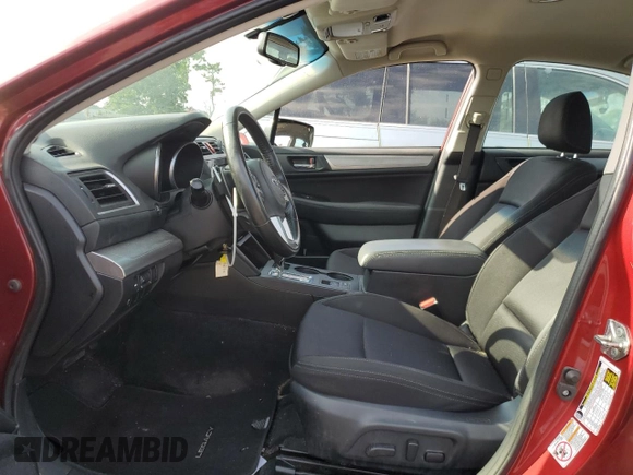 2015 Subaru Legacy 2.5i Premium with VIN 4S3BNAC63F3024803, listed as a Copart auction lot 57750233 with 101,289 mi miles. Bid and sale history available at carsss.com. Image 7.