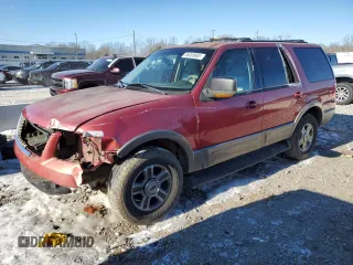 2003 Ford Expedition Eddie Bauer with VIN 1FMRU17W33LB36519, listed as a Copart auction lot 88089905 with 187,656 mi miles and Non Repairable. Bid and sale history available at carsss.com. Image 1.