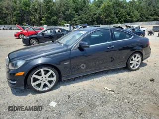 2012 Mercedes-Benz C 250 with VIN WDDGJ4HB5CF792209, listed as a Copart auction lot 61871725 with 172,017 mi miles and Clean title. Bid and sale history available at DreamBid. Image 1.