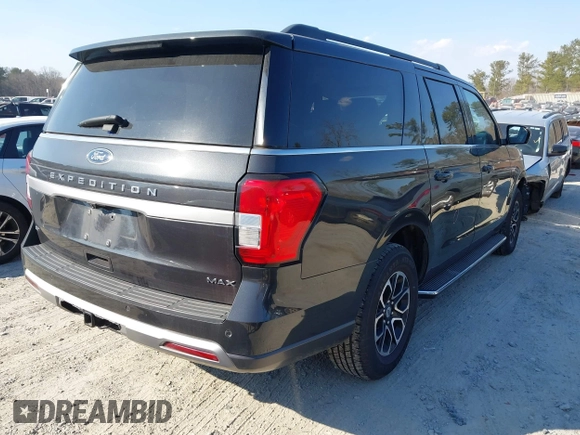 2023 Ford Expedition Max XLT with VIN 1FMJK1J81PEA16290, listed as a IAAI auction lot 41573249 with 56,471 mi miles and . Bid and sale history available at DreamBid. Image 4.