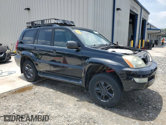 2006 Lexus GX 470 z VIN JTJBT20X660101641, wystawiony jako Copart lot #57242995 z przebiegiem 219 032 mil mil oraz Szkoda całkowita • Salvage title. Historia ofert i sprzedaży dostępna na DreamBid. Obrazek 4.