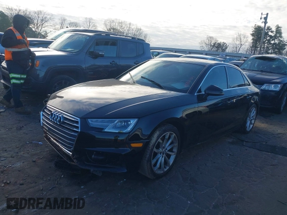 2019 Audi A4 Premium z VIN WAUGMAF41KN004404, wystawiony jako IAAI lot #41649137 z przebiegiem 68 076 mil mil oraz . Historia ofert i sprzedaży dostępna na DreamBid. Obrazek 17.