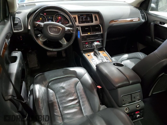 2014 Audi Q7 3.0T Premium with VIN WA1CGAFE0ED013195, listed as a Copart auction lot 61104194 with 117,065 mi miles and Salvage Title. Bid and sale history available at carsss.com. Image 8.