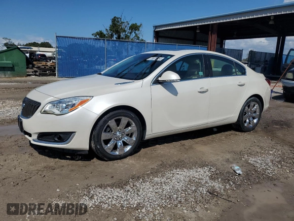 2015 Buick Regal Premium II with VIN 2G4GS5GX2F9147648, listed as a Copart auction lot 73679454 with 31,988 mi miles and Non repairable. Bid and sale history available at DreamBid. Image 1.
