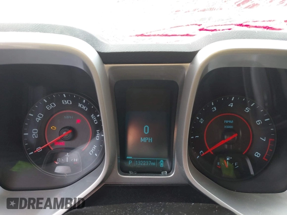 2013 Chevrolet Camaro LT with VIN 2G1FC1E32D9181648, listed as a IAAI auction lot 41677680 with 132,237 mi miles and . Bid and sale history available at DreamBid. Image 7.