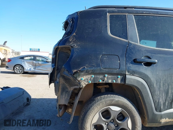 2017 Jeep Renegade Sport z VIN ZACCJBAB9HPG55849, wystawiony jako IAAI lot #41812704 z przebiegiem 132 597 mil mil oraz . Historia ofert i sprzedaży dostępna na DreamBid. Obrazek 22.