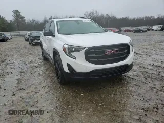 2020 GMC Terrain SLT with VIN 3GKALPEX8LL322214, listed as a Copart auction lot 44974715 with 75,585 mi miles and Salvage Title. Bid and sale history available at carsss.com. Image 11.