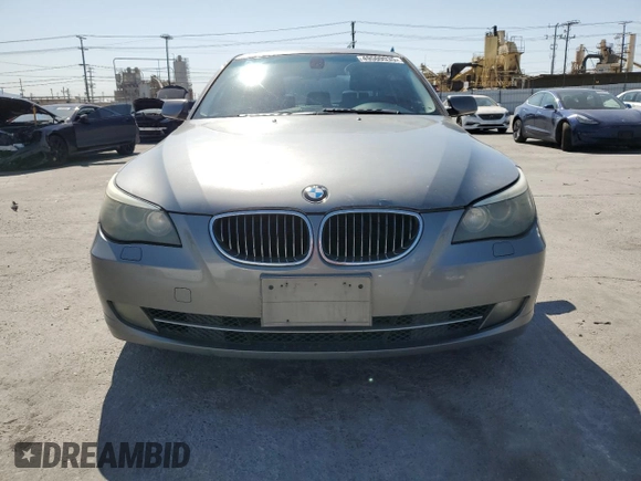2008 BMW 5 Series 535i with VIN WBANW13598CZ78747, listed as a Copart auction lot 49509935 with 187,143 mi miles and Salvage Title. Bid and sale history available at carsss.com. Image 5.