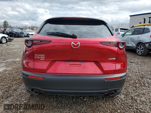 2021 Mazda CX-30 Select with VIN 3MVDMBBL9MM318502, listed as a Copart auction lot 50426215 with 41,970 mi miles and Salvage Title. Bid and sale history available at DreamBid. Image 6.