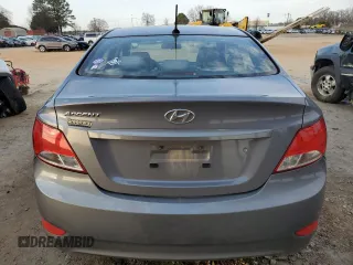 2017 Hyundai Accent SE with VIN KMHCT4AEXHU193697, listed as a Copart auction lot 45313315 with 151,624 mi miles and Salvage Title. Bid and sale history available at carsss.com. Image 6.