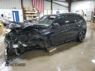 2017 BMW X5 M with VIN 5YMKT6C34H0U39553, listed as a Copart auction lot 88409075 with 0 mi miles and Salvage Title. Bid and sale history available at carsss.com. Image 1.