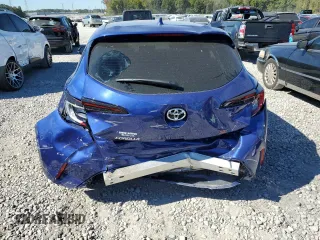 2024 Toyota Corolla Hatchback SE with VIN JTND4MBE3R3230872, listed as a Copart auction lot 76112324 with 6,882 mi miles and Salvage Title. Bid and sale history available at carsss.com. Image 6.