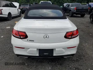 2023 Mercedes-Benz C 300 with VIN W1KWK8DB2PG119688, listed as a Copart auction lot 66155854 with 13,186 mi miles and Salvage Title. Bid and sale history available at DreamBid. Image 6.