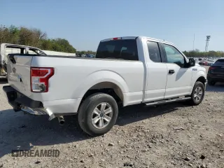 2020 Ford F-150 XL with VIN 1FTEX1C52LKF57905, listed as a Copart auction lot 52143765 with 76,855 mi miles and Salvage Title. Bid and sale history available at DreamBid. Image 3.