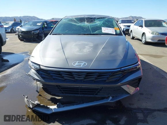 2024 Hyundai Elantra SE with VIN KMHLL4DG2RU707377, listed as a IAAI auction lot 41831258 with 15,364 mi miles and . Bid and sale history available at DreamBid. Image 6.