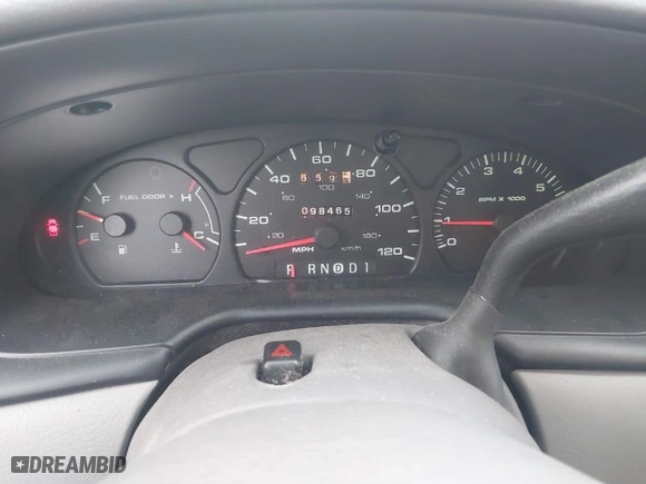 2001 Ford Taurus SEL with VIN 1FAFP56S71G166784, listed as a IAAI auction lot 41827761 with 98,465 mi miles. Bid and sale history available at carsss.com. Image 7.