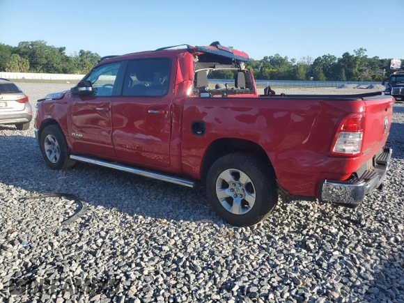 2019 Ram 1500 Big Horn/Lone Star with VIN 1C6SRFFTXKN854008, listed as a Copart auction lot 52307845 with 62,757 mi miles and Non Repairable. Bid and sale history available at carsss.com. Image 2.