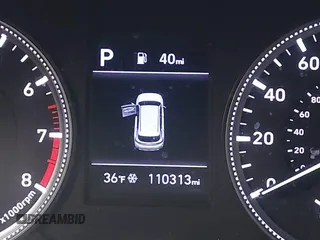 2019 Hyundai Santa Fe SE with VIN 5NMS2CAD7KH070703, listed as a IAAI auction lot 41721033 with 110,313 mi miles. Bid and sale history available at carsss.com. Image 15.