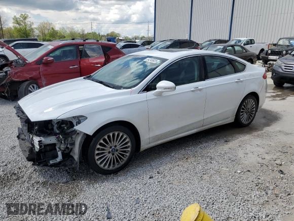2016 Ford Fusion Titanium с VIN 3FA6P0K9XGR218027, выставлен на аукционе Copart как лот 54249925 с пробегом 111 682 миль миль и Списание • Salvage title. История ставок и продаж доступна на DreamBid. Изображение 1.