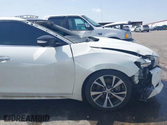 2017 Nissan Maxima SV with VIN 1N4AA6AP0HC409910, listed as a IAAI auction lot 41764389 with 67,483 mi miles. Bid and sale history available at carsss.com. Image 6.