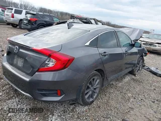 2019 Honda Civic Sedan EX with VIN 19XFC1F37KE008972, listed as a IAAI auction lot 41898785 with 82,784 mi miles. Bid and sale history available at carsss.com. Image 4.