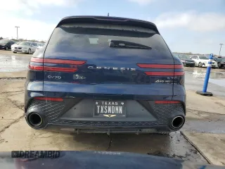 2022 Genesis GV70 Sport with VIN KMUMCDTCXNU044624, listed as a Copart auction lot 82372214 with 25,870 mi miles and Clean title. Bid and sale history available at DreamBid. Image 6.