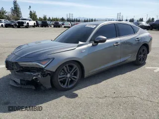 2023 Acura Integra Technology with VIN 19UDE4G77PA015324, listed as a Copart auction lot 50050255 with 22,698 mi miles and Salvage title. Bid and sale history available at DreamBid. Image 1.