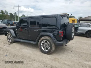 2022 Jeep Wrangler Unlimited Sahara с VIN 1C4HJXEN8NW249650, выставлен на аукционе Copart как лот 56665035 с пробегом 48 367 миль миль и Списание • Salvage title. История ставок и продаж доступна на DreamBid. Изображение 2.