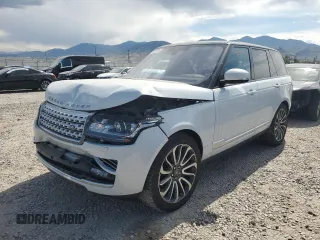 2016 Land Rover Range Rover Supercharged с VIN SALGS2EF5GA288158, выставлен на аукционе Copart как лот 60422355 с пробегом 153 377 миль миль и Списание • Salvage title. История ставок и продаж доступна на DreamBid. Изображение 1.