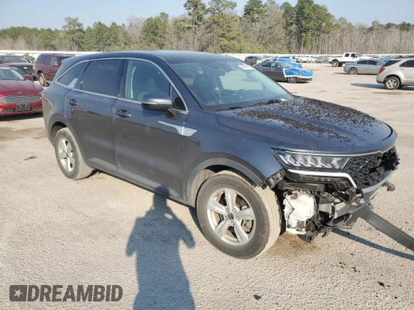 2022 Kia Sorento LX with VIN 5XYRG4LC6NG076825, listed as a Copart auction lot 46995135 with 75,882 mi miles and Salvage Title. Bid and sale history available at carsss.com. Image 4.