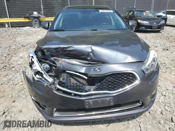2016 Kia Cadenza Premium with VIN KNALN4D79G5199170, listed as a Copart auction lot 63915284 with 136,517 mi miles and Salvage Title. Bid and sale history available at carsss.com. Image 5.