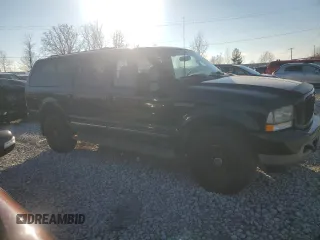 2003 Ford Excursion Limited z VIN 1FMNU43S43EA06191, wystawiony jako Copart lot #79159954 z przebiegiem 197 465 mil mil oraz Tytuł czysty. Historia ofert i sprzedaży dostępna na DreamBid. Obrazek 4.