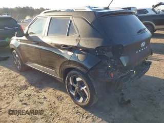 2023 Hyundai Venue Limited with VIN KMHRC8A38PU265821, listed as a IAAI auction lot 41823538 with 50,791 mi miles and . Bid and sale history available at DreamBid. Image 3.