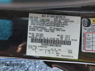2010 Ford Fusion Hybrid с VIN 3FADP0L38AR338224, выставлен на аукционе IAAI как лот 42636474 с пробегом 118 378 миль миль и . История ставок и продаж доступна на DreamBid. Изображение 9.