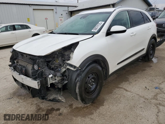 2018 Kia Niro LX with VIN KNDCB3LC2J5135726, listed as a Copart auction lot 50879125 with 95,576 mi miles and Salvage Title. Bid and sale history available at carsss.com. Image 1.
