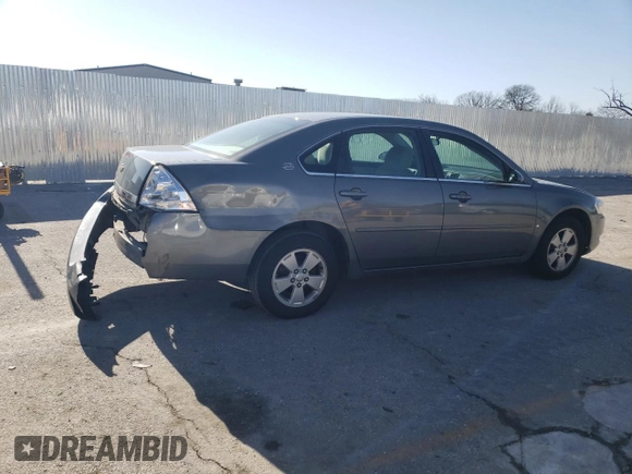 2008 Chevrolet Impala LT with VIN 2G1WT58N481221771, listed as a Copart auction lot 48308445 with 170,640 mi miles and Salvage Title. Bid and sale history available at DreamBid. Image 3.