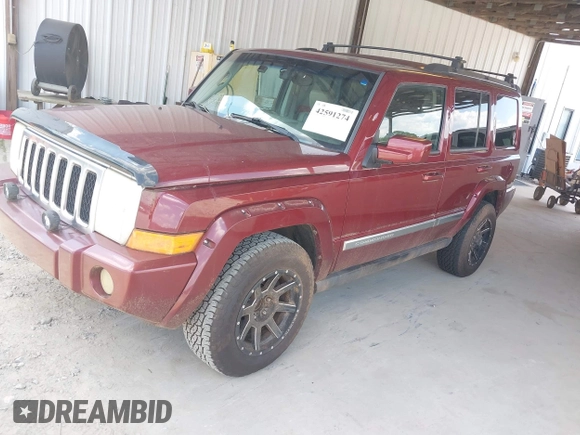 2007 Jeep Commander Overland z VIN 1J8HH68297C592567, wystawiony jako IAAI lot #42591274 z przebiegiem 254 555 mil mil oraz . Historia ofert i sprzedaży dostępna na DreamBid. Obrazek 2.
