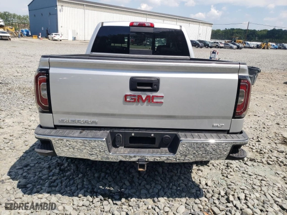 2017 GMC Sierra 1500 SLT with VIN 3GTU2NEC0HG223934, listed as a Copart auction lot 62226544 with NaN miles and Salvage Title. Bid and sale history available at carsss.com. Image 6.