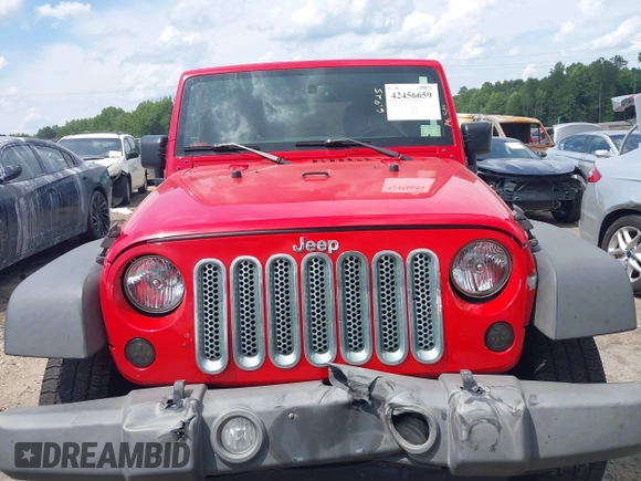 2016 Jeep Wrangler Unlimited Sport z VIN 1C4BJWDG0GL176104, wystawiony jako IAAI lot #42456659 z przebiegiem 116 902 mil mil oraz . Historia ofert i sprzedaży dostępna na DreamBid. Obrazek 12.