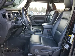 2022 Jeep Wrangler Unlimited Sport S with VIN 1C4HJXDG0NW213857, listed as a Copart auction lot 47451355 with 18,139 mi miles and Salvage Title. Bid and sale history available at DreamBid. Image 7.
