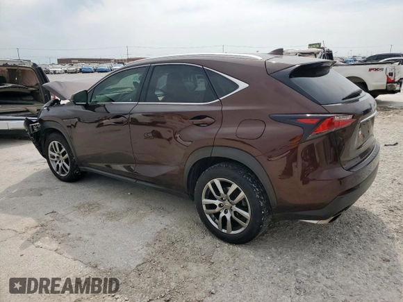 2016 Lexus NX 200t with VIN JTJYARBZ1G2023315, listed as a Copart auction lot 53618905 with 142,123 mi miles and Salvage title. Bid and sale history available at DreamBid. Image 2.